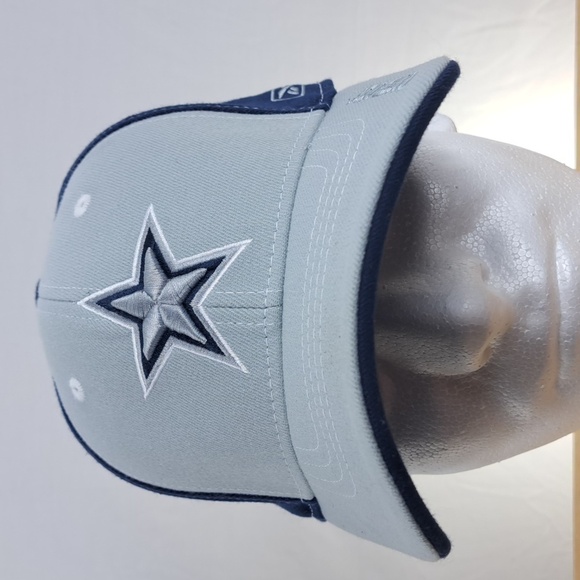 Reebok Other - Y2K Dallas Cowboys Football Reebok embroidered blue & silver OSFA fitted hat